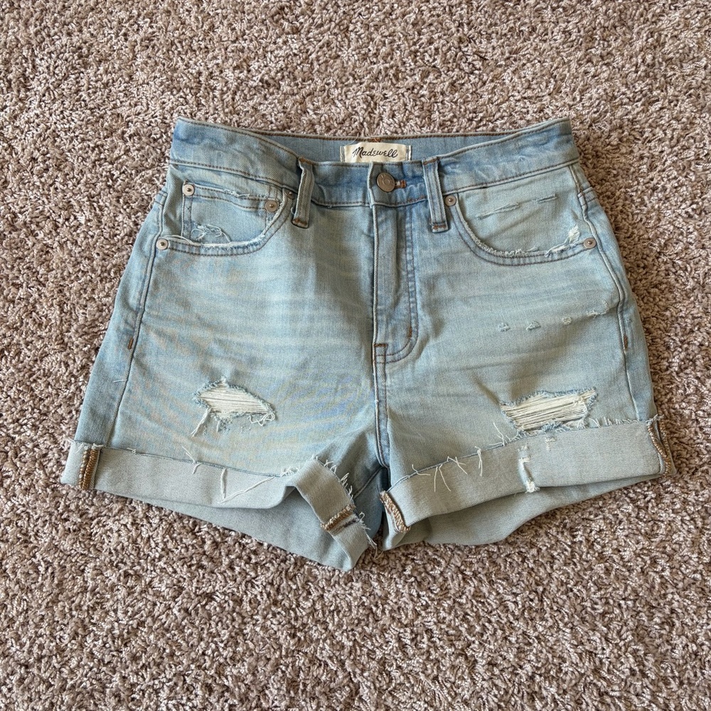 Madewell High-Rise Denim Shorts Size 24